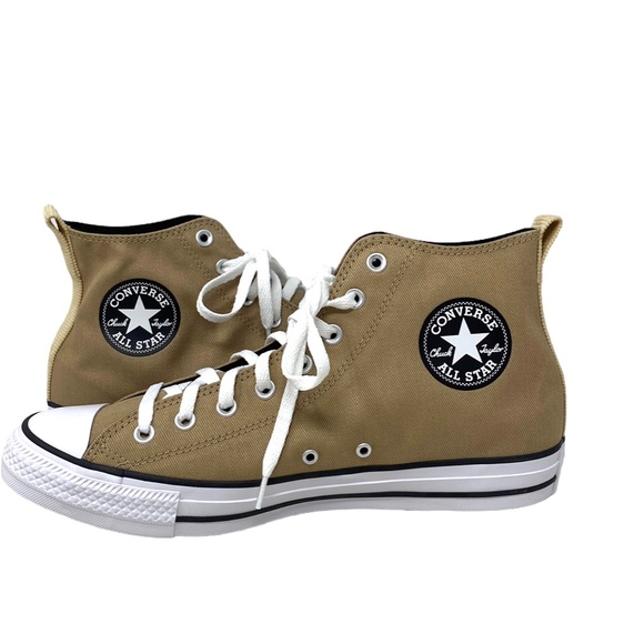 Converse Chuck Taylor High Top Shoes Nomad Khaki Canvas Women's Sneakers A02780F - Picture 6 of 10